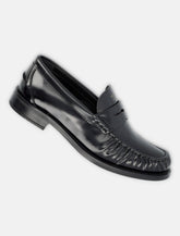 Prada brushed leather loafers -  | Spazio Pritelli
