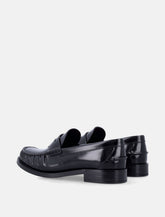 Prada brushed leather loafers -  | Spazio Pritelli
