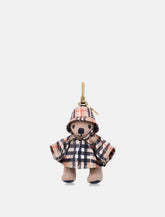 Burberry Thomas Bear charm in wool and cashmere with poncho -  | Spazio Pritelli