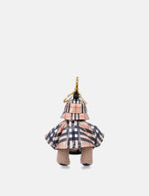 Burberry Thomas Bear charm in wool and cashmere with poncho -  | Spazio Pritelli