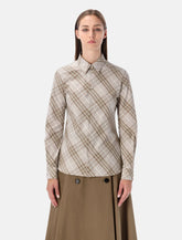 Burberry London slim fit cotton check shirt -  | Spazio Pritelli