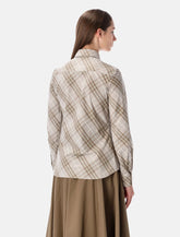 Burberry London slim fit cotton check shirt -  | Spazio Pritelli