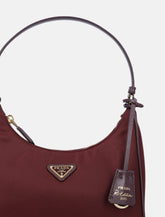 Prada Re-Nylon Bordeaux Shoulder Bag -  | Spazio Pritelli