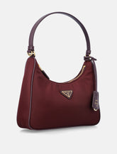 Prada Re-Nylon Bordeaux Shoulder Bag -  | Spazio Pritelli