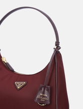 Prada Re-Nylon Bordeaux Shoulder Bag -  | Spazio Pritelli