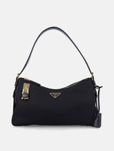 Prada Black Nylon Hobo Bag -  | Spazio Pritelli