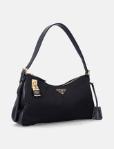 Prada Black Nylon Hobo Bag -  | Spazio Pritelli
