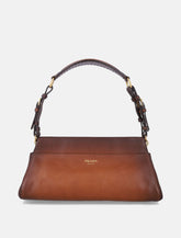 Borsa a Spalla Enchaîné medium in Pelle Bicolore di Prada -  | Spazio Pritelli