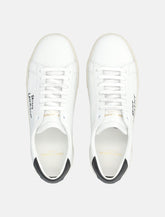 Saint Laurent Court Classic SL/06 white leather sneakers with black heel tab -  | Spazio Pritelli
