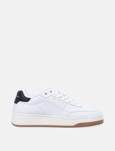 Saint Laurent SL/61 woman's sneakers in smooth white leather -  | Spazio Pritelli