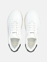 Saint Laurent SL/61 woman's sneakers in smooth white leather -  | Spazio Pritelli