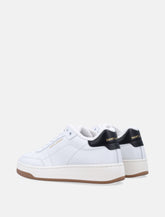 Saint Laurent SL/61 woman's sneakers in smooth white leather -  | Spazio Pritelli