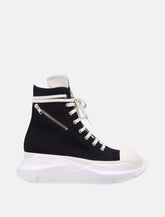 Rick Owens DRKSHDW Cargo Abstract Sneaks High-Top with Bumper Sole -  | Spazio Pritelli