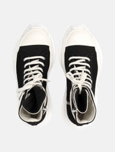 Rick Owens DRKSHDW Cargo Abstract Sneaks High-Top with Bumper Sole -  | Spazio Pritelli