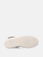Rick Owens DRKSHDW Megalace Sneaks in Overdyed Denim -  | Spazio Pritelli