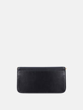 Saint Laurent Cassandre leather phone holder -  | Spazio Pritelli