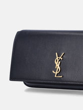 Saint Laurent Cassandre leather phone holder -  | Spazio Pritelli