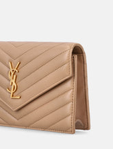 Saint Laurent Cassandre lambskin chain wallet -  | Spazio Pritelli