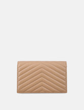 Saint Laurent Cassandre lambskin chain wallet -  | Spazio Pritelli