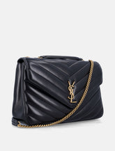 Saint Laurent Loulou Large Matelassé Lambskin Chain Bag -  | Spazio Pritelli