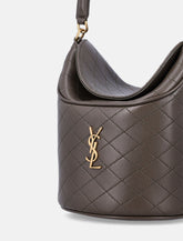 Saint Laurent Gaby quilted lambskin bucket bag -  | Spazio Pritelli