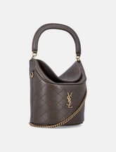 Saint Laurent Gaby quilted lambskin bucket bag -  | Spazio Pritelli