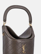 Saint Laurent Gaby quilted lambskin bucket bag -  | Spazio Pritelli