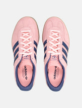 adidas Gazelle Stack women’s platform sneakers in pink suede and navy leather -  | Spazio Pritelli