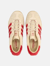 Adidas Gazelle Bold beige and red knit sneakers -  | Spazio Pritelli
