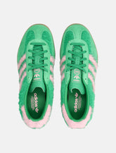 Adidas Gazelle Bold green and pink knit sneakers -  | Spazio Pritelli