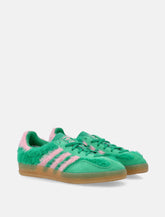 Adidas Gazelle Bold green and pink knit sneakers -  | Spazio Pritelli