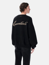 Fear of God Essentials black Waffle sweater -  | Spazio Pritelli