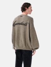 Fear of God Essentials homestead heather Waffle sweater -  | Spazio Pritelli