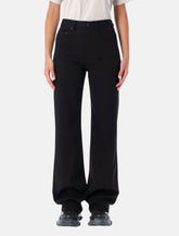 Balenciaga Black Straight Fit Tailored Wool Pants -  | Spazio Pritelli