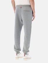 Thom Browne grosgrain-trimmed sweatpants -  | Spazio Pritelli