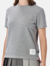 Thom Browne classic piqué t-shirt -  | Spazio Pritelli