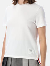 Thom Browne classic piqué t-shirt -  | Spazio Pritelli