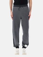 Thom Browne grey engineered 4-Bar sweatpants -  | Spazio Pritelli