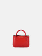 Comme des Garçons leather mini wallet bag with handles -  | Spazio Pritelli