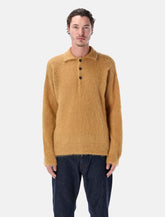Rold Skov Basic Polo in alpaca and mohair blend -  | Spazio Pritelli