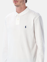 Polo in piqué a maniche lunghe custom slim-fit di Polo Ralph Lauren -  | Spazio Pritelli