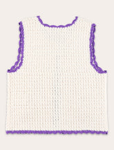 Bonpoint Laila hand-crocheted cotton cardigan -  | Spazio Pritelli