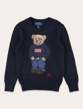 Maglione Polo Bear da bambino in cotone di Polo Ralph Lauren -  | Spazio Pritelli