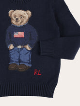 Maglione Polo Bear da bambino in cotone di Polo Ralph Lauren -  | Spazio Pritelli