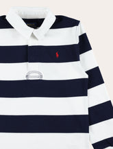 The Iconic cotton Rugby shirt Polo Ralph Lauren for kids -  | Spazio Pritelli