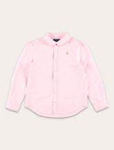 Polo Ralph Lauren girl's ruffled cotton Oxford shirt -  | Spazio Pritelli