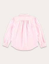 Polo Ralph Lauren girl's ruffled cotton Oxford shirt -  | Spazio Pritelli