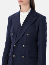 Ralph Lauren navy double-breasted blazer -  | Spazio Pritelli
