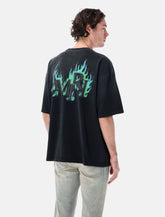 Amiri Crystal Flames oversized tee -  | Spazio Pritelli