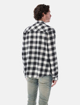 Amiri Bones flannel cotton overshirt -  | Spazio Pritelli